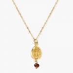 Devi Kali Garnet Necklace