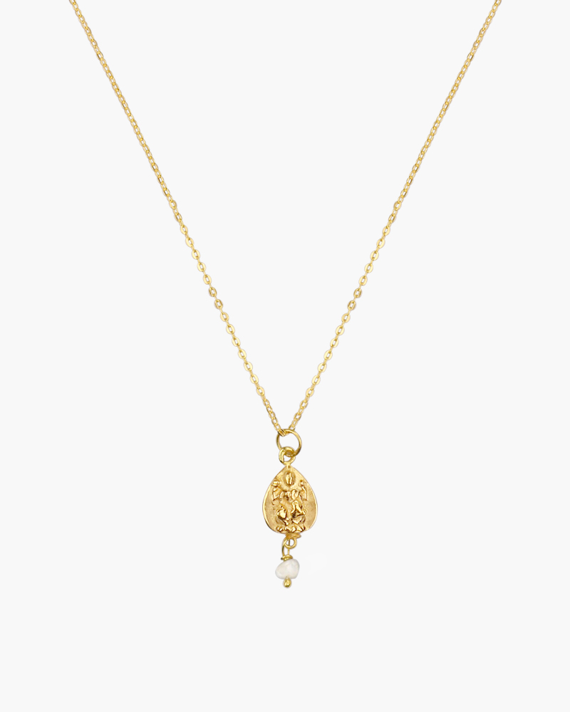Lakshmi Crystal Drop Necklace